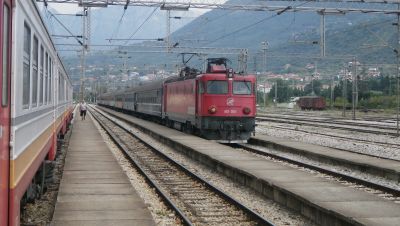 Černá Hora - doprava - vlak